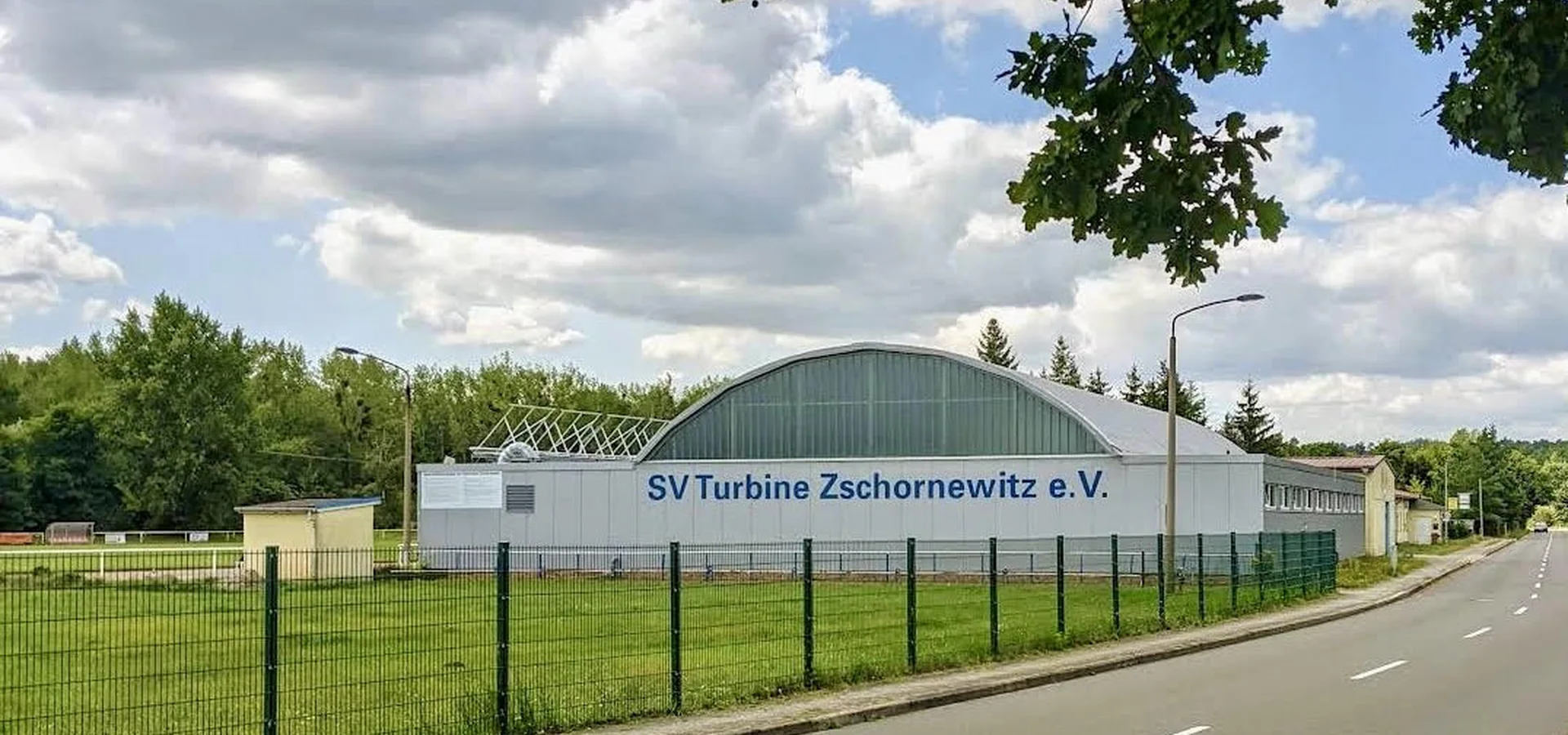Vereinsgebäude des SV Turbine Zschornewitz